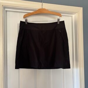 Athleta Soho Skort, Black, Size 12